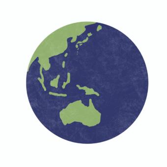 地球イラスト 地球,手書きイラスト,地球イラスト,球体,海のイラスト素材