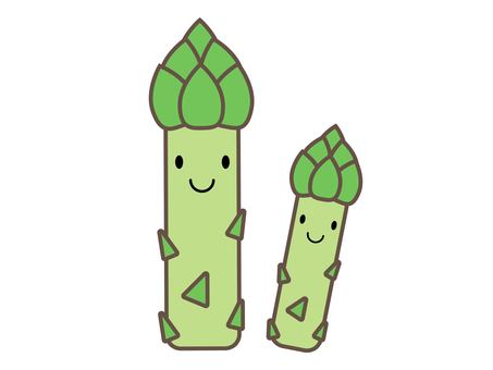 春の野菜 アスパラガス