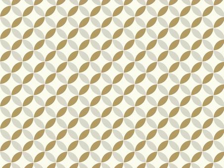 七宝柄のテクスチャ/金銀/線画有 七宝柄のテクスチャ/金銀/線画有 幾何学模様,テクスチャ,市松,スウォッチ,シームレス,パターン,模様,柄,飾り枠,背景のイラスト素材