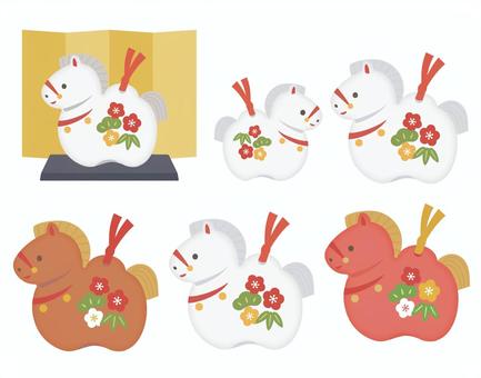 Illustration, tsubasa, midday, new year's card, 