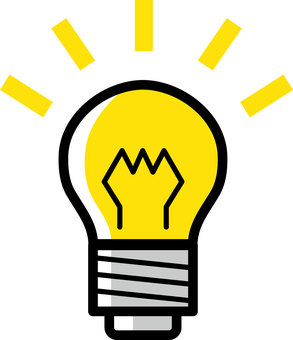 電球輝きライト 電球,電気,豆電球,ライト,光,輝き,ひらめき,アイデア,マーク,ピクトグラムのイラスト素材