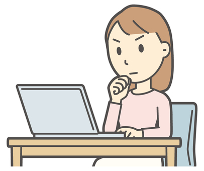  ロングヘア女性-398-バスト