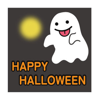 ハロウィンのおばけ ハロウィン,おばけ,トリックオアトリート,暗闇,halloweenのイラスト素材