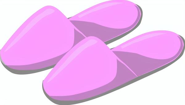 スリッパ スリッパ,履物,室内履き,商用フリー,デフォルメ,イラスト,ベクターのイラスト素材