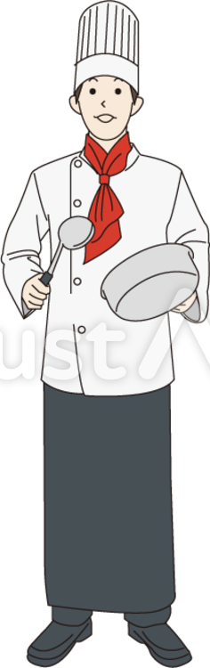 料理人1 ビジネス,仕事,オフィスのイラスト素材