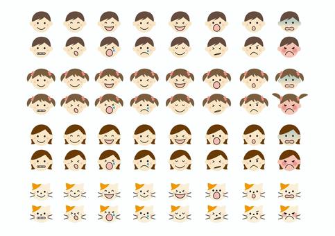 Face, JPG, PNG and AI Face, , JPG, PNG and AI
