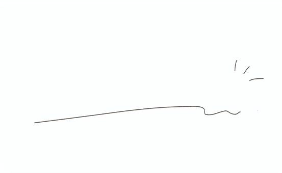 手書きライン　ブラウン おしゃれ,ライン,手書き,アンダーライン,ボールペン,強調,目立つ,注目,ワンポイント,下線のイラスト素材