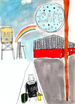 Cafe, movies, coffee, cafe, JPG