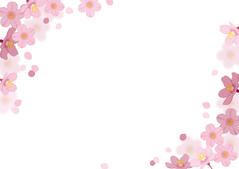 Cherry tree wallpaper, cherry blossoms, wallpaper, frame, JPG, PNG and AI