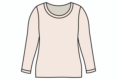 女性用インナー長袖 インナー,下着,女性,半袖,長袖,肌着,衣類のイラスト素材