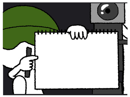 フレーム フレーム,枠,空欄,記入欄,画用紙,撮影,カメラ,カンペ,シルエット,pop調のイラスト素材