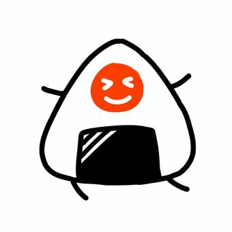 おにぎり梅干し