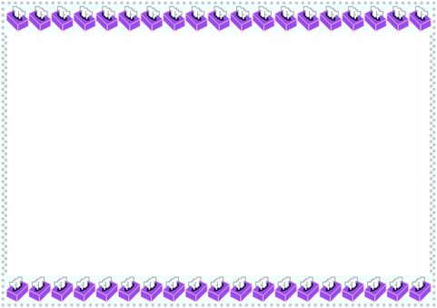 壁紙の紫のティッシュ箱です。 壁紙,ティッシュ,箱,シンプル,ボックス,生活雑貨,日用品,衛生用品,紙製品,小物のイラスト素材