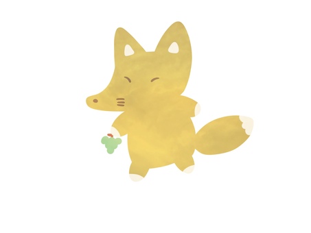 Illustration, fox, animal, muscat, 