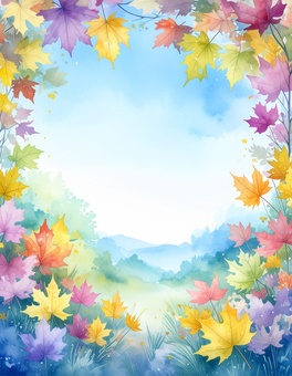 秋の背景