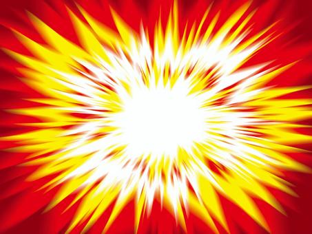 爆発火炎背景 爆発,炎,火,グラデーション,枠,オシャレ,テンプレート,ポップ,広告,デザインのイラスト素材