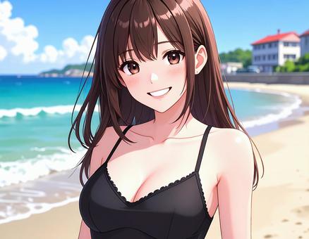 海に来ました