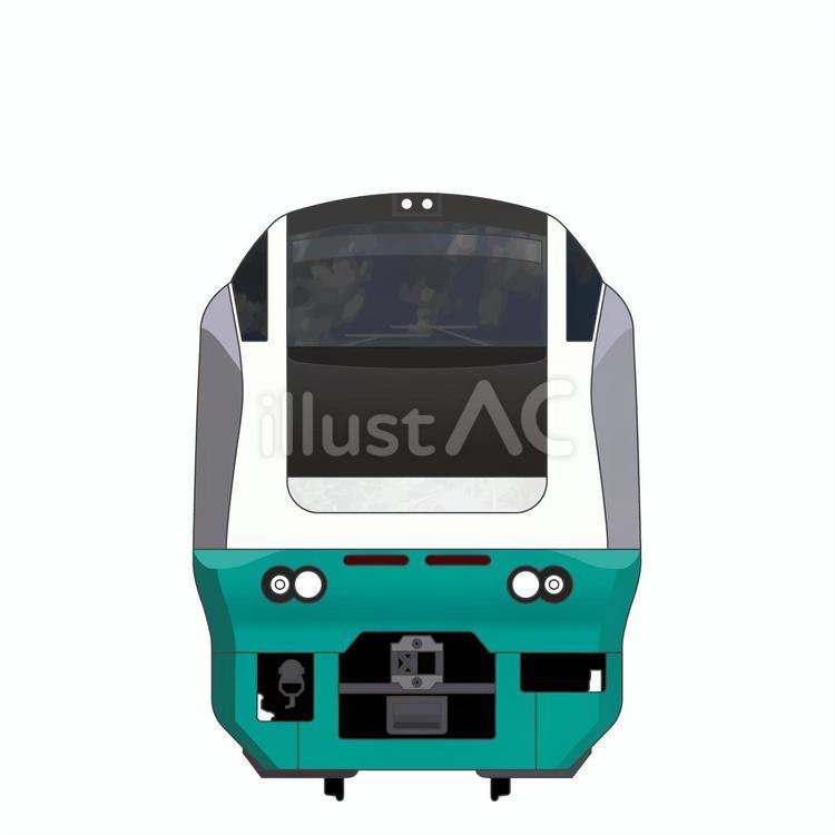 GT2005_E653 電車,日本,リアルのイラスト素材