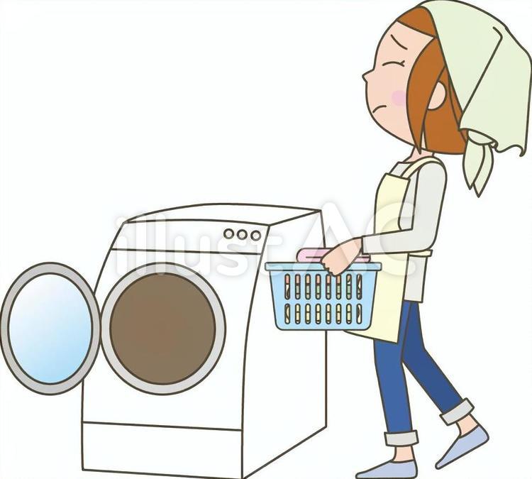 家事 家事,洗濯,家事サービスのイラスト素材