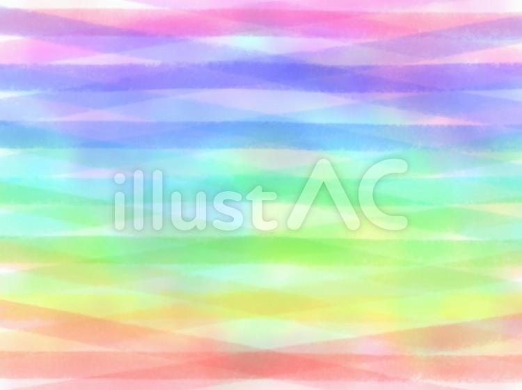 水彩調カラフルゆめかわ背景 ラインイラスト No 無料イラストなら イラストac