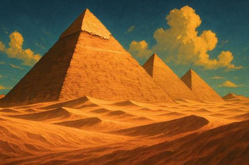 Desert and pyramids, JPG Desert and pyramids, रेगिस्तान, पिरामिड, खंडहर, JPG