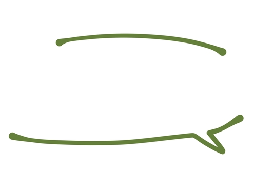 吹き出し風囲みフレーム（緑色） 吹き出し,囲み,フレーム,ライン,アンダーライン,素材,飾り,装飾,見出し,強調のイラスト素材