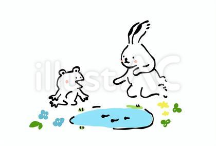 春 オタマジャクシ ゆ
