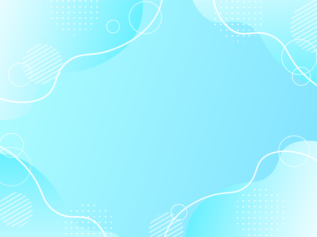 ポップなグラデ流体シェイプ背景 水色 背景,グラデーション,ポップ,フレーム,メンフィス,流体シェイプ,水色,青,かわいい,透明感のイラスト素材