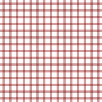 Illustration, gingham check, plaid, red, 