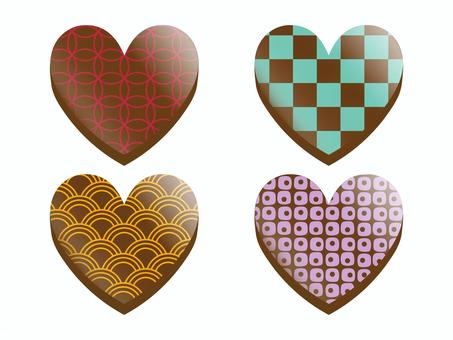 heart/chocolate, JPG, PNG and AI heart/chocolate, valentine, heart, tiny, JPG, PNG and AI