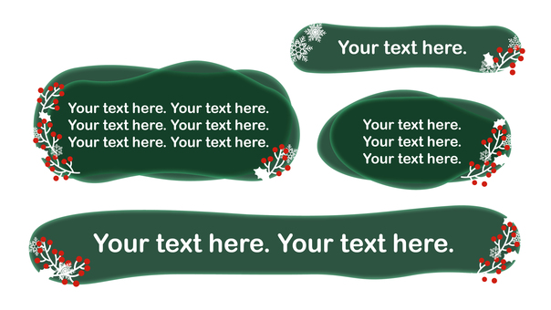 Illustration, Illustration, ticker base, christmas, fluid shape,