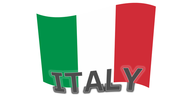 イタリア国旗 イタリア,国旗,ヨーロッパ,シンボル,マーク,英語のイラスト素材