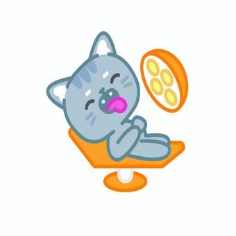 イラスト035 イラスト035 猫,歯医者,歯科,医療,動物,治療,病院,かわいい,デンタル,診察のイラスト素材