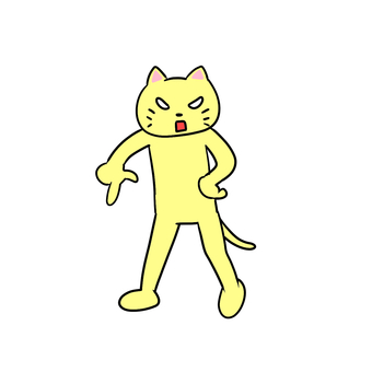 Illustration, cat, animal, character, 