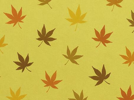 168.背景 紅葉,もみじ,落ち葉,秋,秋の背景,秋素材,和柄,和風,和テイスト,和紙風のイラスト素材