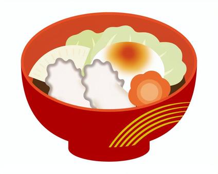 お雑煮イラスト 無料イラストなら イラストac