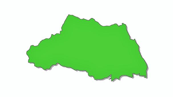 地図②　埼玉県 埼玉,地図,都道府県,あしらい,挿絵,ワンポイント,素材,シルエット,地理,社会のイラスト素材