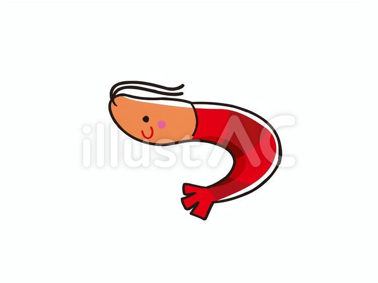 エビ エビのイラスト素材