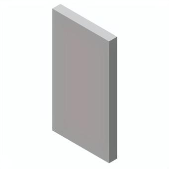 アイソメトリック　カラータイル　黒 アイソメトリック,板材,カラータイル,ブロック,黒,長方形,立体,等角投影法,ベクター,フラットデザインのイラスト素材
