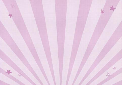 放射線と方眼紙 ピンク 女性向け背景 放射線,方眼紙,星,スター,手書き,ピンク,ポップ,アピール,注目,見出しのイラスト素材