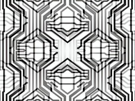 ワイヤーラインのモノクロの背景壁紙素材 ワイヤーラインのモノクロの背景壁紙素材 ワイヤー,ライン,モノクロ,背景,壁紙,幾何学模様,線画,抽象的,テクスチャ,グラフィックのイラスト素材