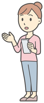  お団子主婦-491-全身