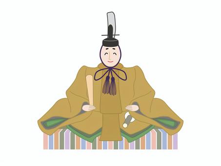 お内裏様 ひな祭り,お内裏様,ひな人形,かわいい,笑顔,人形,着物,和服,優しい,ポップのイラスト素材