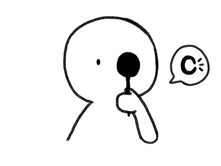 視力検査(吹き出し有り)右線画 視力検査(吹き出し有り)右線画 棒人間,視力検査,人物,眼科,学校検診,手描き,落書き,表情,黒,シンプルのイラスト素材