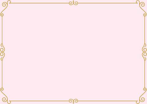 アンティークフレーム52・ゴールド フレーム,枠,飾り枠,おしゃれフレーム,アンティークフレーム,クラシックフレーム,ゴールド枠,ゴールドフレーム,背景,壁紙のイラスト素材