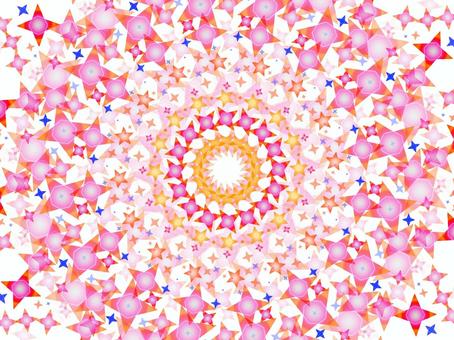 星の輪の背景 ピンク 星の輪の背景 ピンク 星,輪,きらきらのイラスト素材