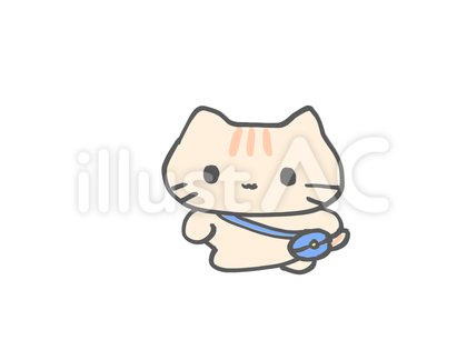 お出かけ ねこ