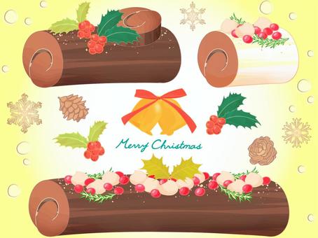 ブッシュドノエルのクリスマスセット