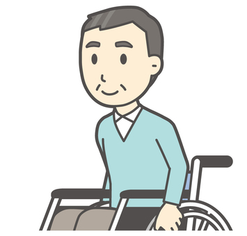 ニット中年男性-319-バスト