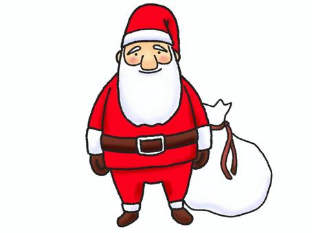 Santa claus smile, santa claus, christmas, present, JPG and PNG